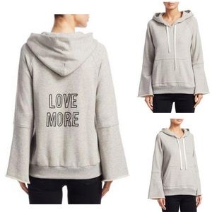 A.LC women size S 
Laure Love More Sweatshirt grey